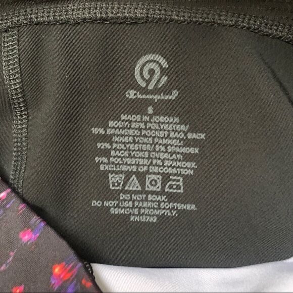 NWT C9 by Champion Capri 20” Running Leggings Burning Ember Size Small - Picture 4 of 10